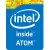 Intel ATOM CPU logo